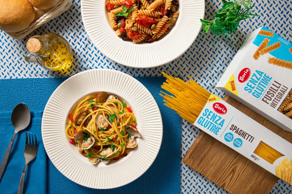 Spaghetti e Fusilli Senza Glutine Doria Food Styling by Luisa Chiddo