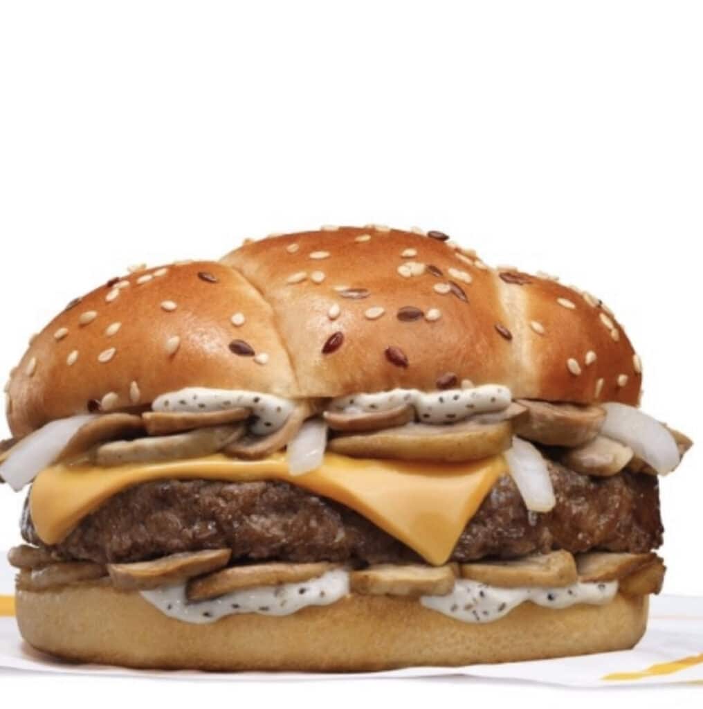 The Beef Mushroom burger Mc Donalds Uae Food Styling By Luisa Chiddo